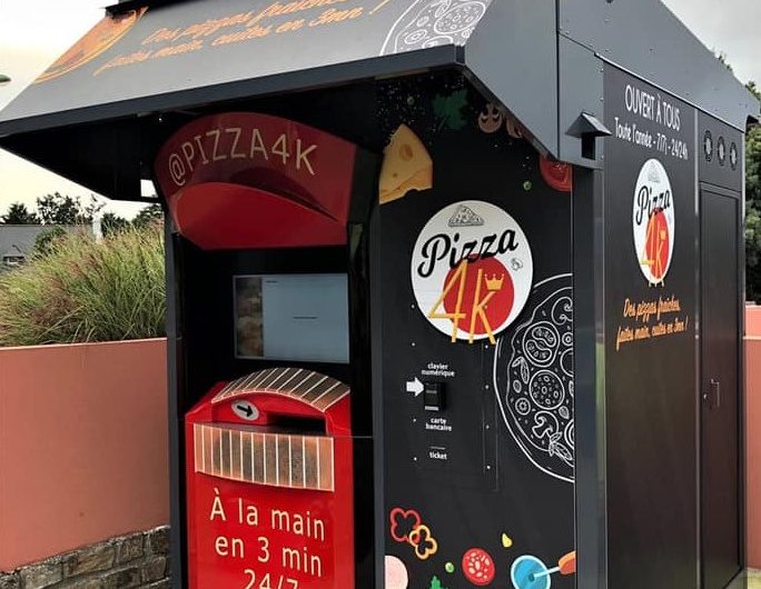 kiosque à pizza La Grange